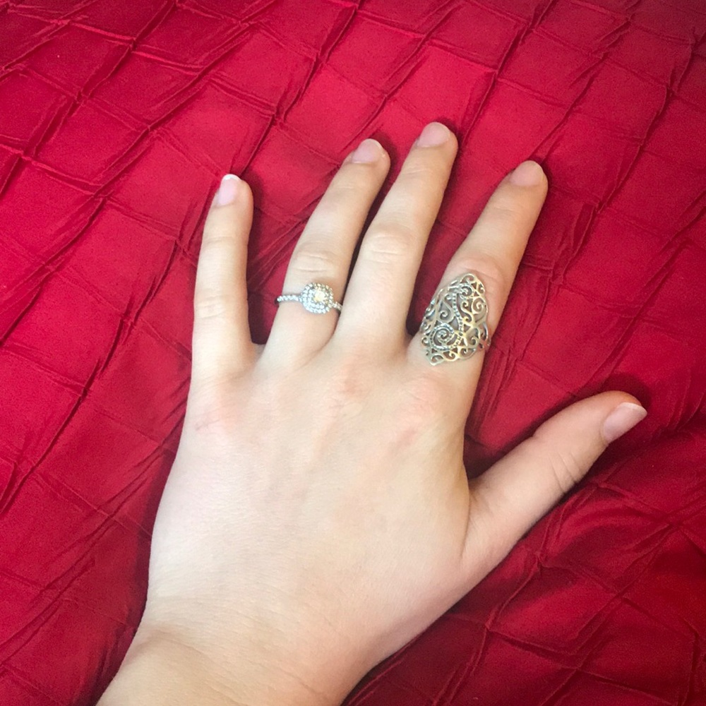 Pure silver ring - Picture 8 of 8